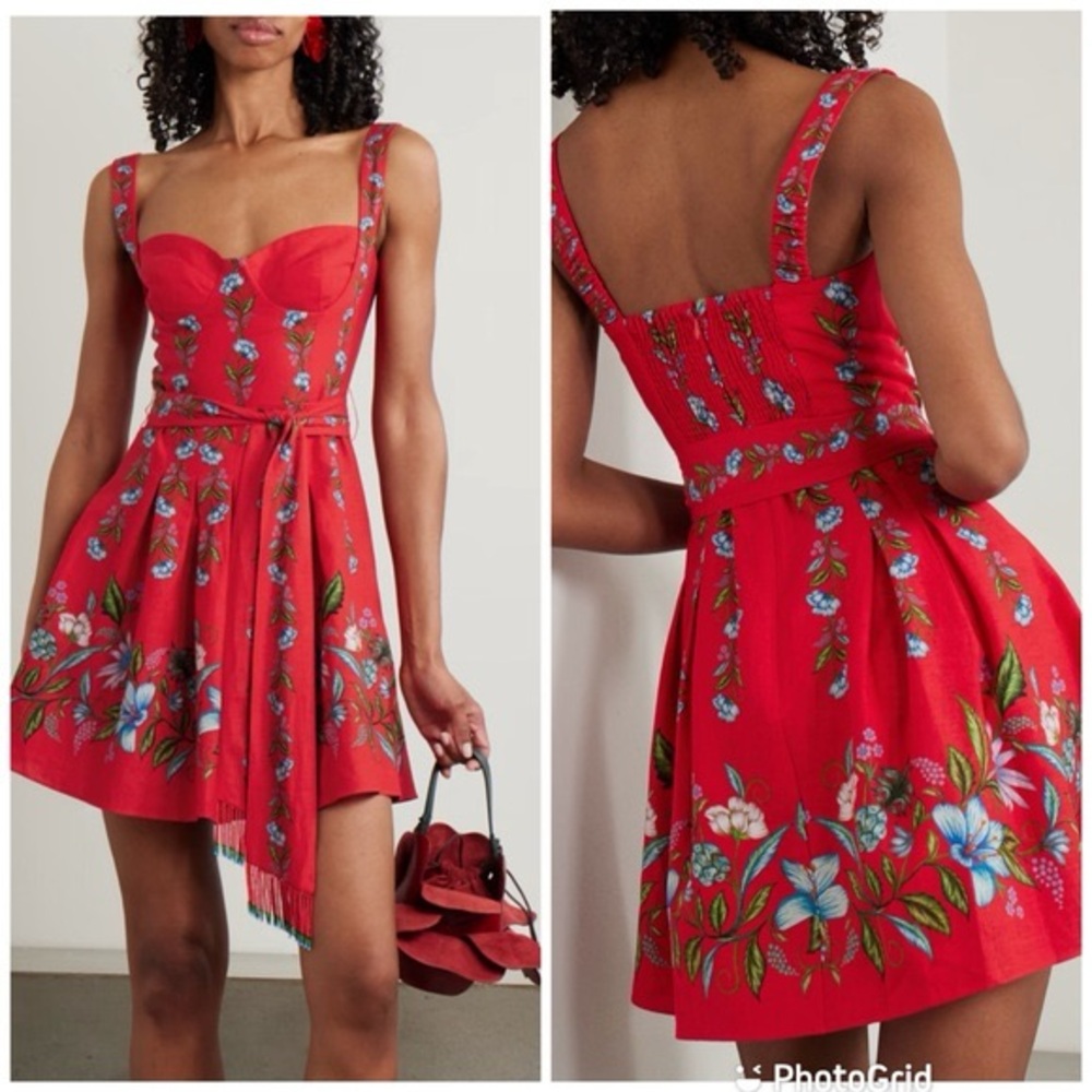 Farm Rio Red Dress XS NWT